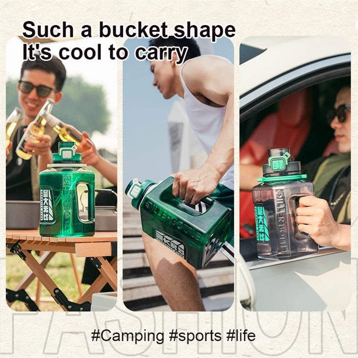 Large Capacity Square Water Bottle