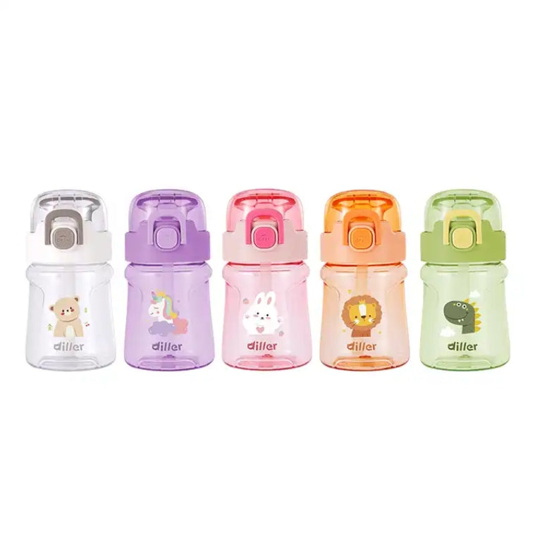 Cartoon Animals Water Bottle