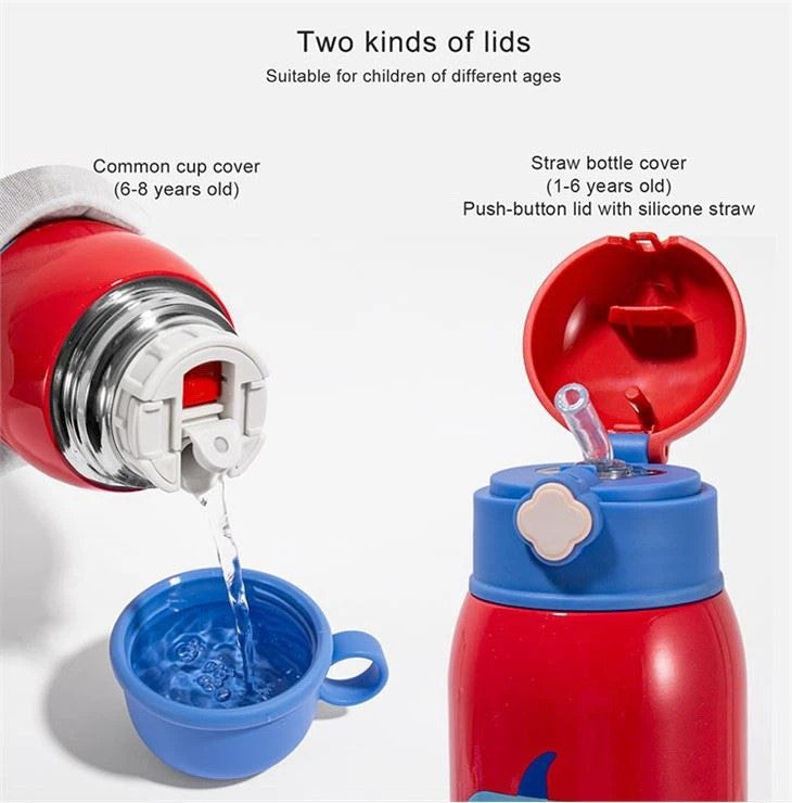 Kids Thermal Water Bottle Gift Set