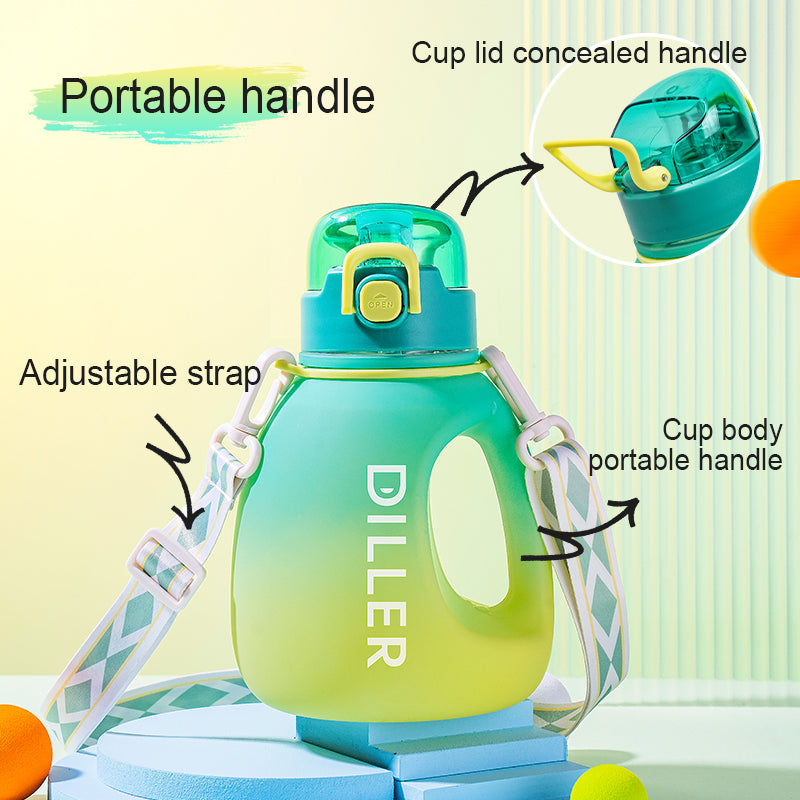 Gradient Color BPA-Free Water Bottles