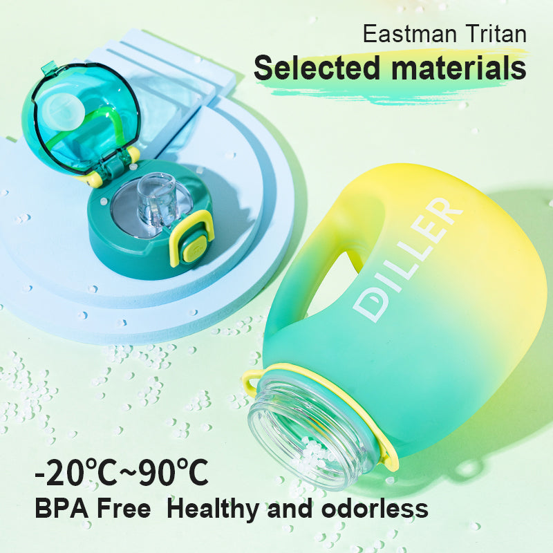 Gradient Color BPA-Free Water Bottles