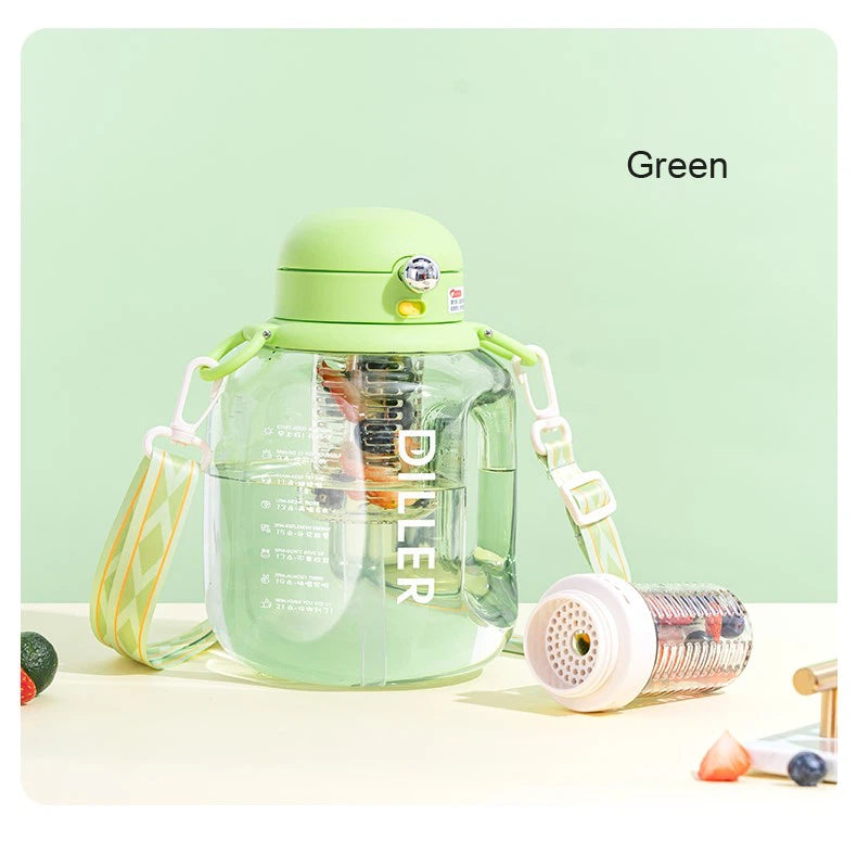 Tritan Water Bottle With Fruit Infuser