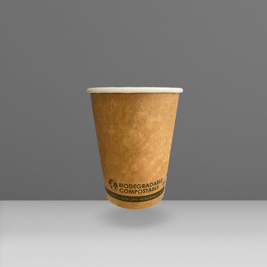 8oz PLA Kraft Paper Cup