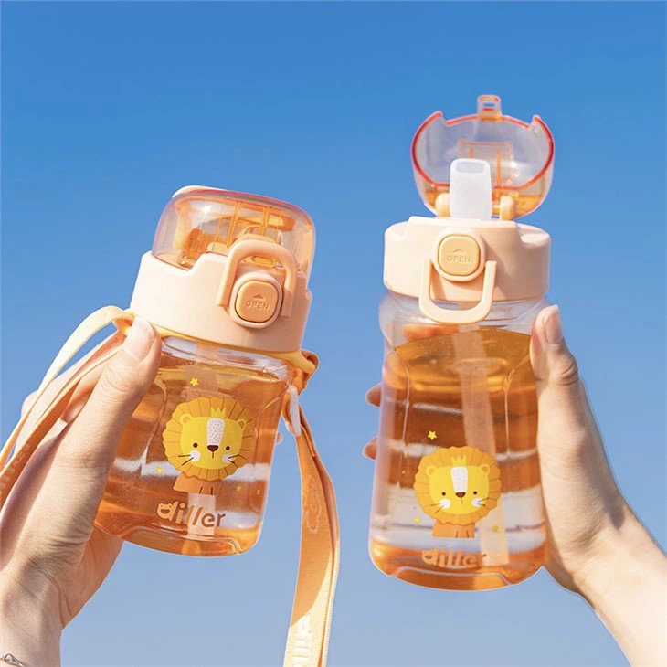 Cartoon Animals Water Bottle