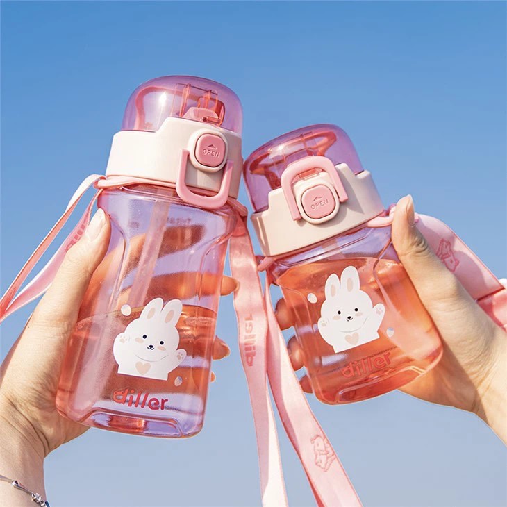 Cartoon Animals Water Bottle