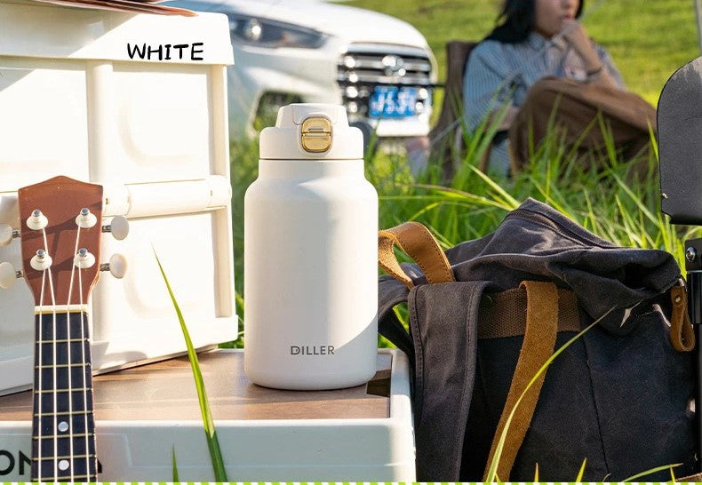 Large Thermal Water Bottle With Handle