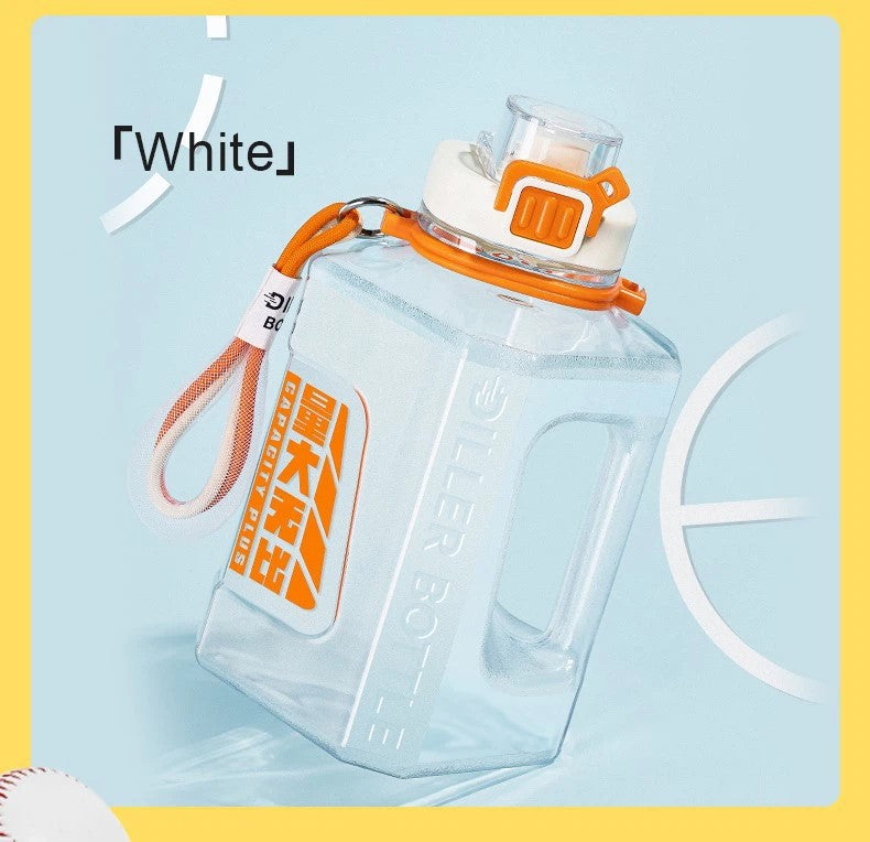 Large Capacity Square Water Bottle